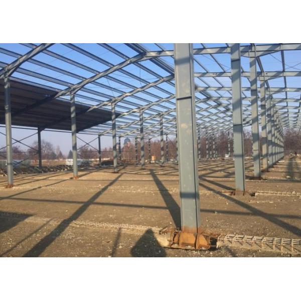 Fire Resistant Steel Factory Buildings Industrial Grade Metal Structures