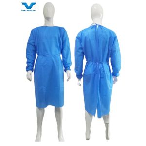 Fluid Proof Antistatic Disposable Surgical Gown Infection Prevention Comfortable