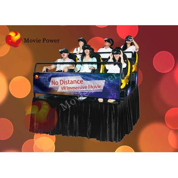 Full HD 1080p Virtual Reality Electric 9D Simulator Commercial Game Machine