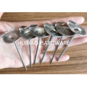 Carbon Steel Insulation Lacing Anchors With Hook Head Base