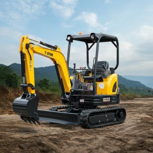 5 Ton Mini Hydraulic Crawler Excavator Direct Injection Engine
