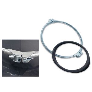 Galvanized Heavy Duty Pipe Clamps With Normal Clamp Pressure