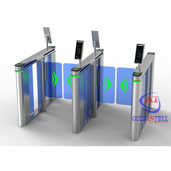 Office Swing Turnstile Gate Facial Recognition Access Control System Swing