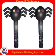 Quality halloween spider gift,halloween torch/flashlight with projector for sale