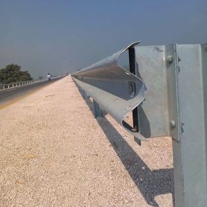 Roadway Safety Guardrail AASHTO Highway Crash Barrier with Customized Zinc
