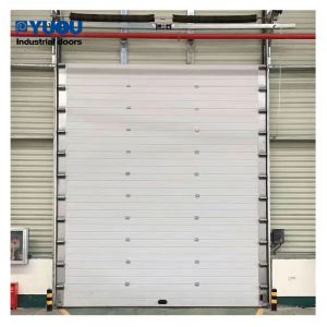 40mm Sandwich Panel Fire Rated Sectional Overhead Door Industrial