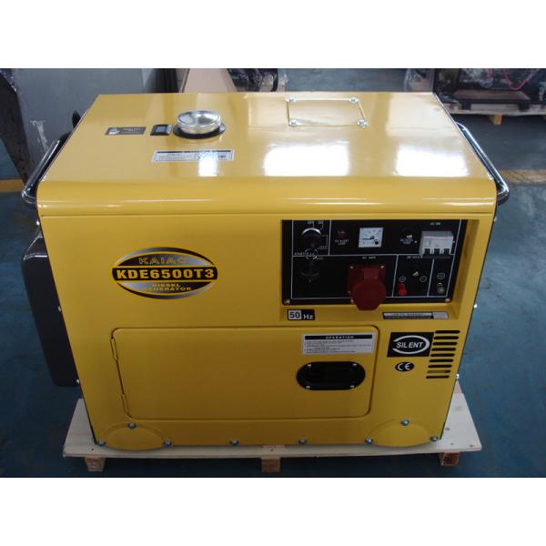 7kva Single Cylinder 3 Phase 60hz Silent Diesel Generator