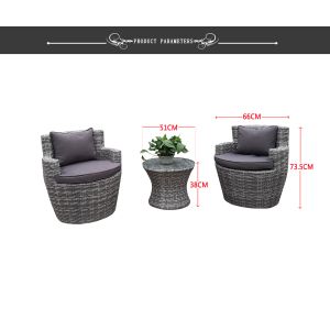 Outdoor Vase Folding Design Outdoor Dining Table And Chairs PE Rattan Best