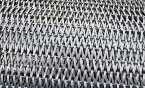 Stainless Steel 304 316 Flat Wire Conveyor Belt, Firm Structure and High