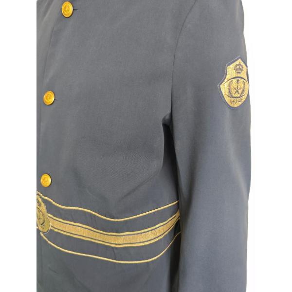 Professional Design Classic Black Color Ceremonial Uniform Suit Set 60 Polyester 40 Viscose