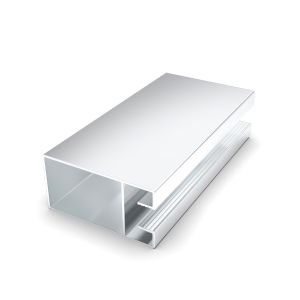 Shiny Silver T3 2.0mm Anodized Aluminum Profiles System