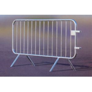 Bristain Standard Hot Dipped Galvanized Crowd Control Barriers Cross Foot