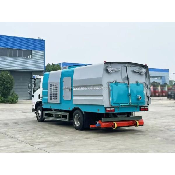 Pure Electric Vacuum Sanitation Cleaning Truck Dongfeng Sweeper Truck