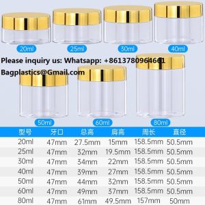 Quality Clear Plastic Jars 32oz 12Pack Big Round PET Plastic Containers With Black Screw On Lids Reusable Empty Storage Jars With Lid Clear Containers For for sale