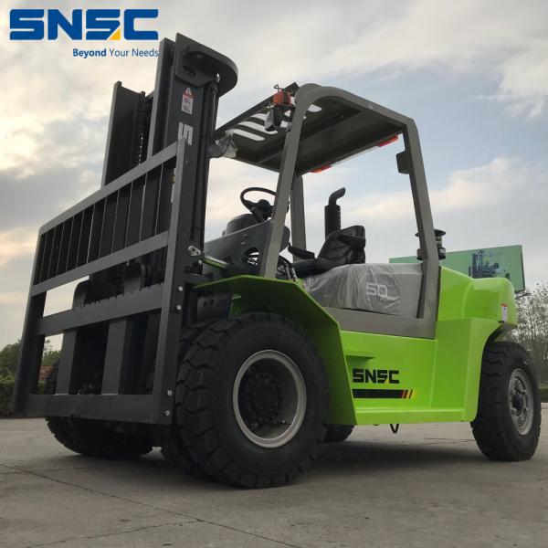 3000-7000mm Lift Height 5 Ton Diesel Forklift with Low Mast and Rated Load