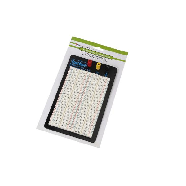 1660 Points Electronic solderless breadboard & prototyping board with metal plate