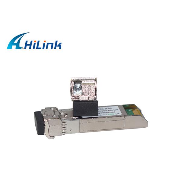 Buy GBIC 10G BIDI WDM SFP+ Transceiver Module 40KM 1270/1330nm LC Optical Interface at wholesale prices
