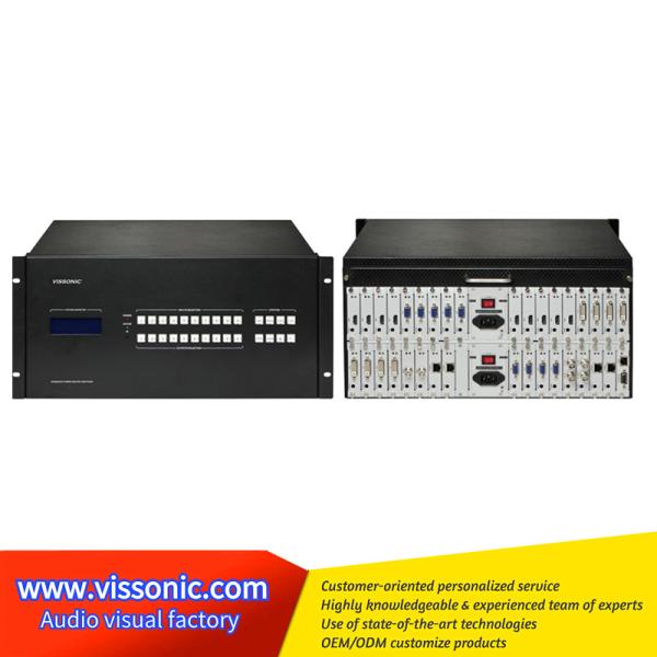 Scalable Videowall Processing Seamless Matrix Switcher For Videowalls Seamless