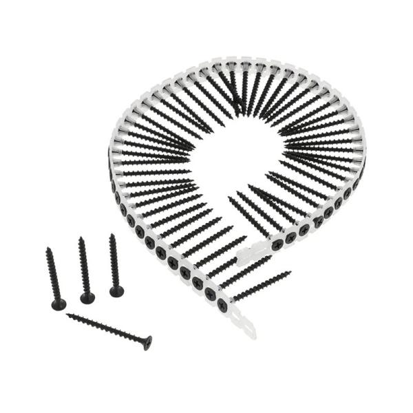 Buy Phosphated Coarse Thread Drywall Screw Chain Belt Fasteners for Standard Drywall Screw Guns at wholesale prices