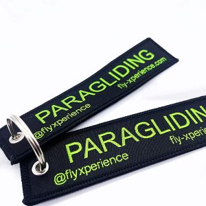 Custom Woven Keychain Hand Woven Artisanal Key Holder With Customization