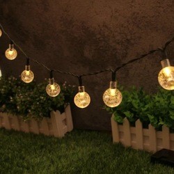 50 LED Flower Blossom Solar String Lights Solar Powered Cherry Blossom Sakura