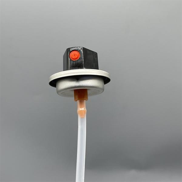 1 Inch Aerosol Spray Paint Valve with Metal Actuator for Industrial Use