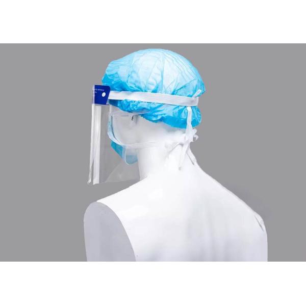 Transparent Face Shield Anti Fog Plastic Medical Protective Antipollution