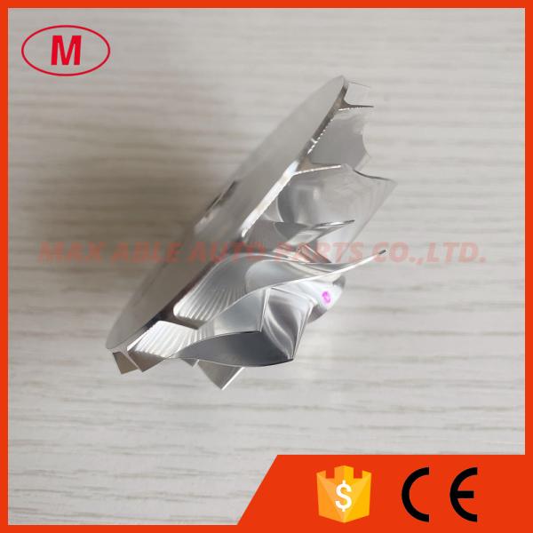 K04 50.07/62.43mm 7+7 blades high performance aluminum 2618/milling/billet compressor wheel