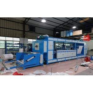 Automatic Monochrome Roll To Roll Non Woven Screen Printing Machine