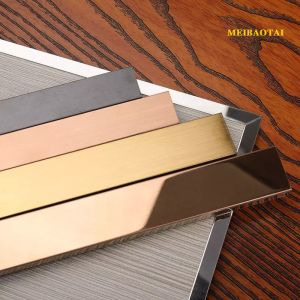 Simple and Convenient Installation Stainless Steel Tile Trim