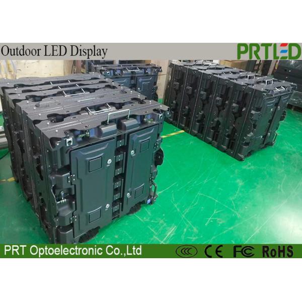 Buy P6 Outdoor Advertising LED Display With Slim Aluminum Panel 768 * 768 mm at wholesale prices