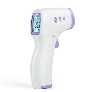Human Non Contact Forehead Thermometer Luminous Display Function Handheld