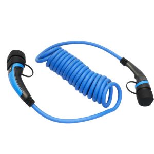 Spiral Car Charging IP55 16A Male To Female Connector