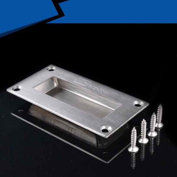 304 Metal Laser Cutting Parts Stainless Steel Cabinet Box Handle C11000 Custom Metal Fabrication