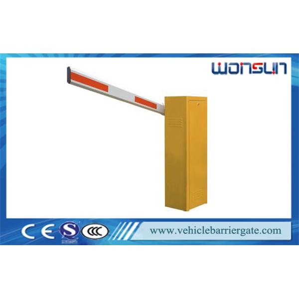 Buy High Strength Automatic Barrier Gate Aluminum Alloy Straight boom 80W at wholesale prices