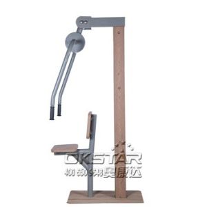 wood fitness equipment push chair for old people