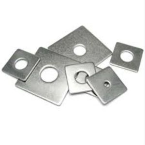 White Zinc Q235 Grade 4.8 DIN436 M3 M4 M5 M6 Square Washer Ss316