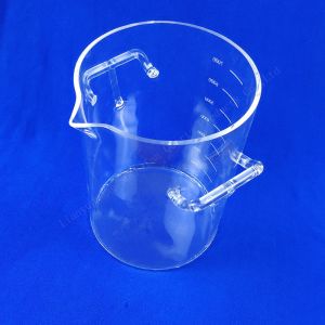 Manifaturer Customized Fused Silica Quartz Glass Crucible
