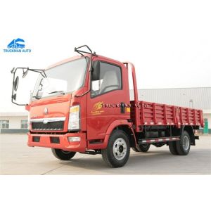 China Sinotruk Howo Light Duty 141HP 5 Ton Cargo Truck on sale