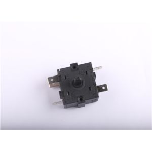 Square Abs High Power Rotary Switch , Dust Proof 5 Pin Rotary Switch Customized
