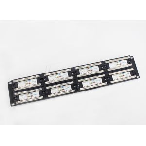 UTP Unsheild 26AWG Cat6 Patch Panel PBT RJ45 Socket