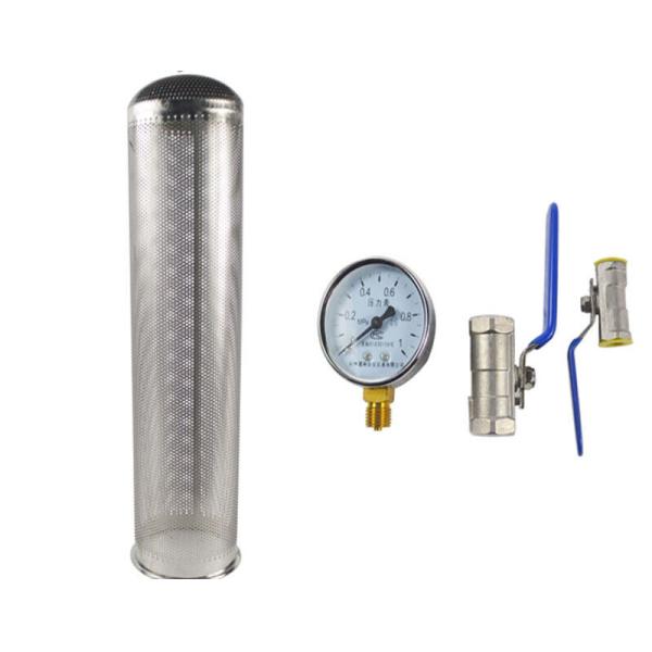 High Pressure Bag Filter Housing for Hotels 62KG Weight 304 Stainless Steel Material