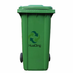 Eco-Friendly 80L Plastic Container Round Waste bin