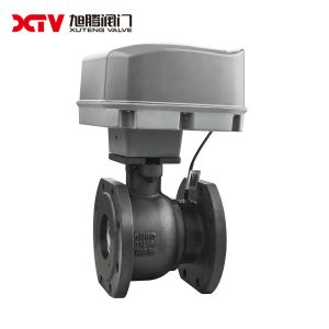 Gas Media High Platform Wafer Ball Valve with Straight Through Type Channel