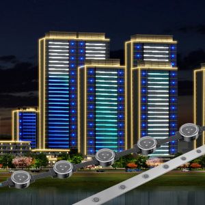 30mm 0.75w DC12v LED Point Light Source with RGB LED Module for Outdoor