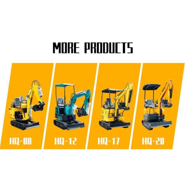 Free Shipping Epa Excavator 1ton 2 Ton Kubota Engine Crawler Digger Farm Minibagger 1 Ton Mini Excavator for Sale
