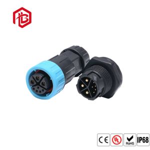 A25 Blue Self-Locking Series Waterproof Aviation Connector for Cable 3000 Mating