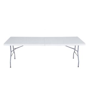Outdoor Popular HDPE Plastic Foldable Picnic Dining Table with Modern Design