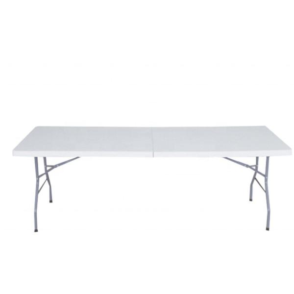 Outdoor Popular HDPE Plastic Foldable Picnic Dining Table with Modern Design