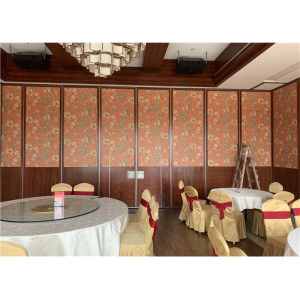 Restaurant Decorative Movable Partition Wall Sound Proof Partition